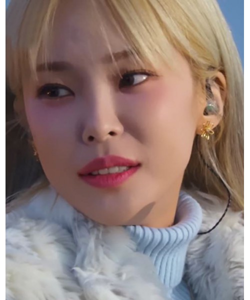 韓國VINTAGE HOLLYWOOD - Line Daisy Earrings| Heize 同款